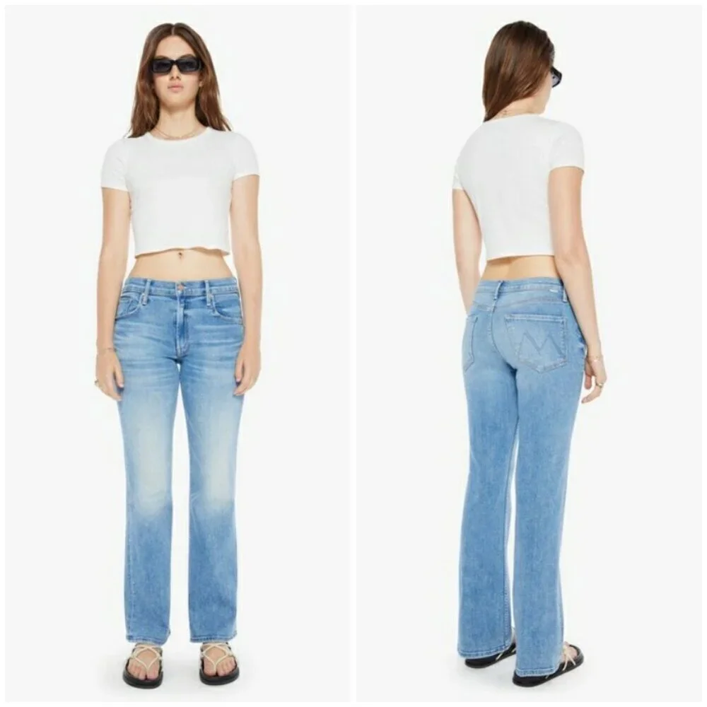 💕MOTHER💕 The Bookie Sneak Jeans ~ Eye Of The Tiger 29 NWOT - Picture 4 of 16